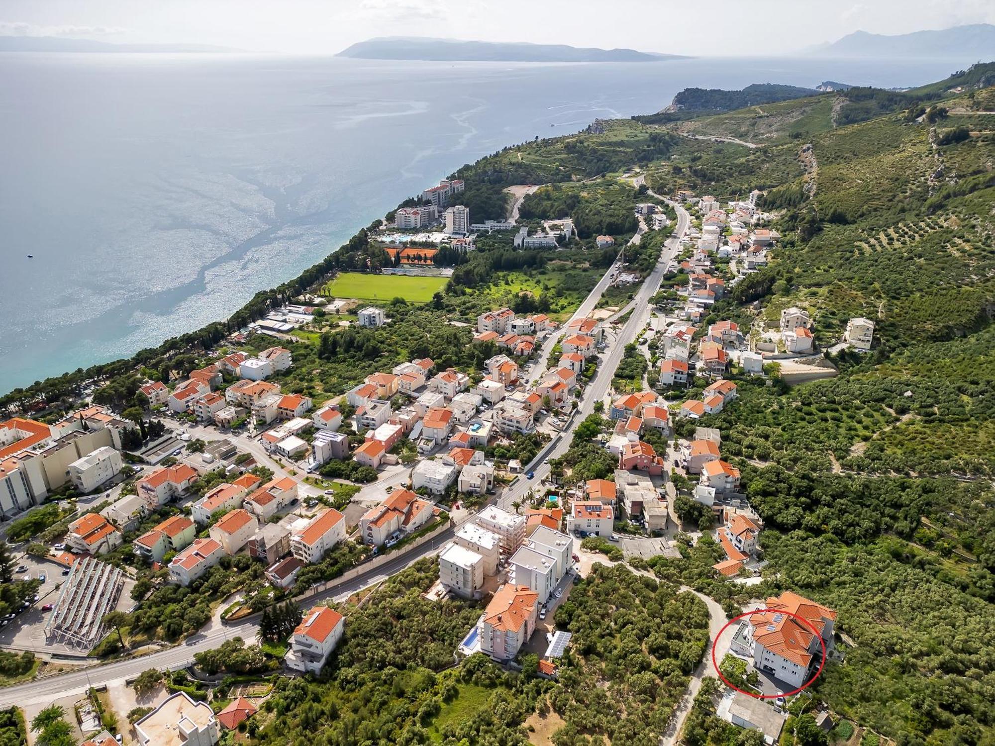 Apartments Villa Katarina Tučepi Buitenkant foto